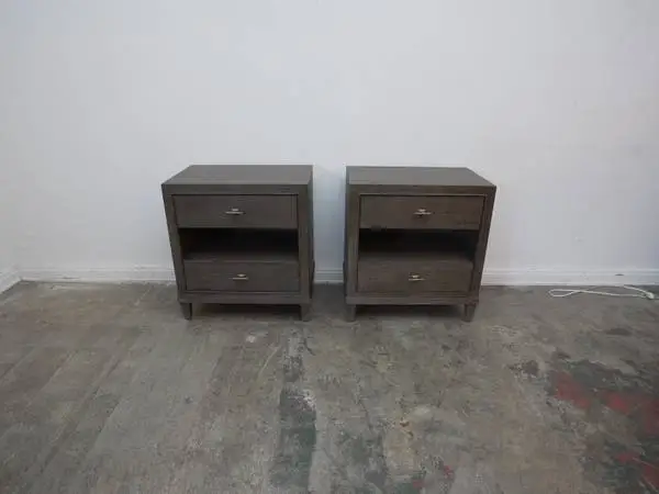 Set of 2 Montclair Coca 2-Drawer Nightstands $799.00 28W x 18 D x 3