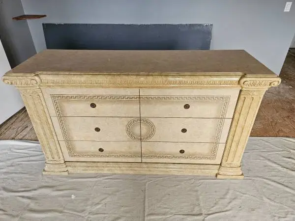 3-Piece Bedroom nightstands and drawer dresser