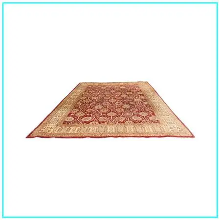 13ft × 17ft 10in Hand Knotted Afghani Wool Rug
