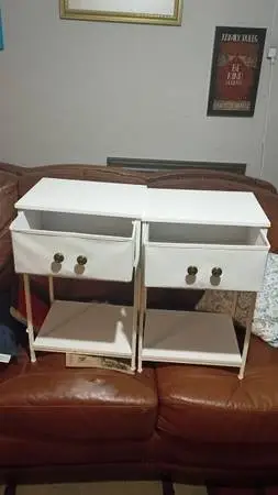Two separate table drawers