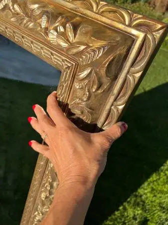 Ornate Gold Mirror