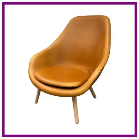 Hee Welling For Hay Leather About A Lounge Chair