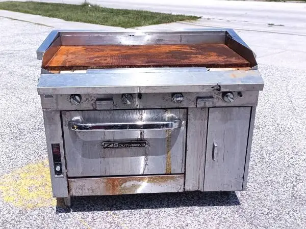Southbend Heavy Duty Restaurant Oven Range & Griddle Plate - 48 - Gas
