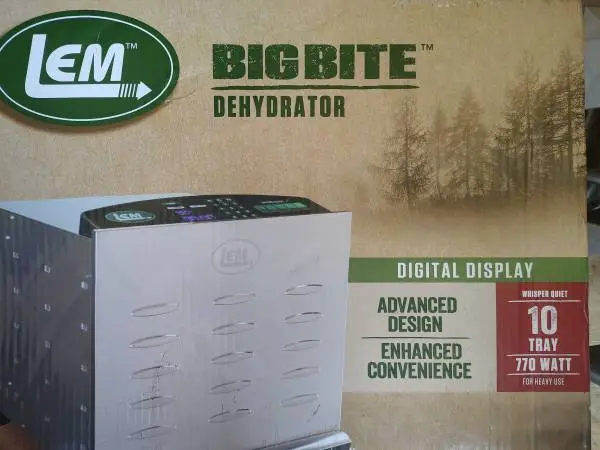10 tray 770-800 watts Dehydrator