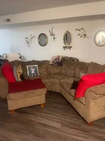 Sectional 2 end glass tables