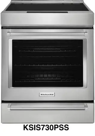 Appliances VA, KitchenAid 30” Electric Induction Range