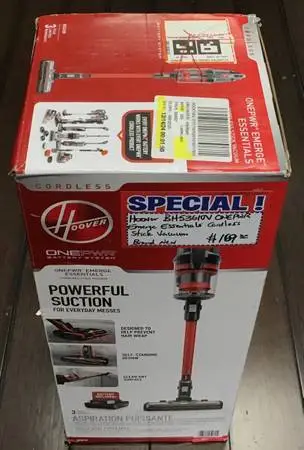 Hoover BH53610V ONEPWR Emerge Essential Cordless Stick Vacuum Brand New