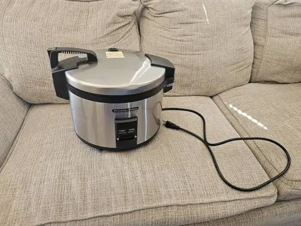 Proctor Silex Commercial 37540 Rice Cooker / Warmer 40 Cups Capacity