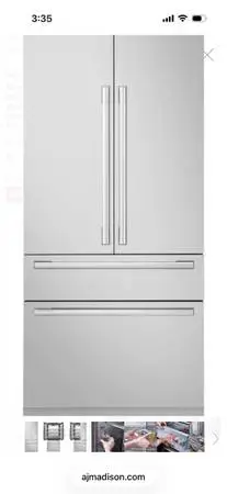 New 48” Built in 42” panel ready 36” French Door Refrigerator