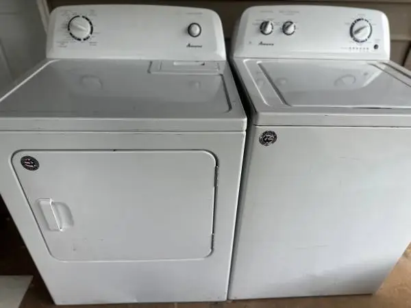 Matching Amana Washer Dryer Set
