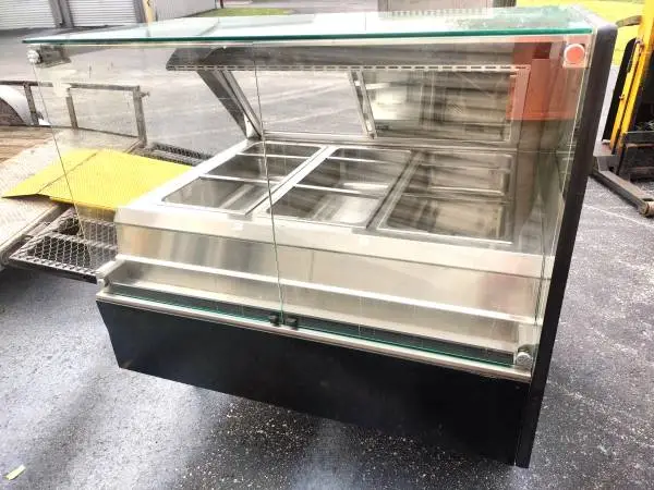 Nice! 48 Hussman Hatco Heated 3 Well Heated Hot Warmer Display Case