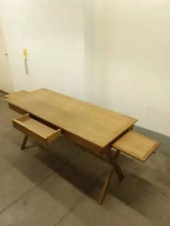 Hard Pine Wood Table $100 Read Details Below.