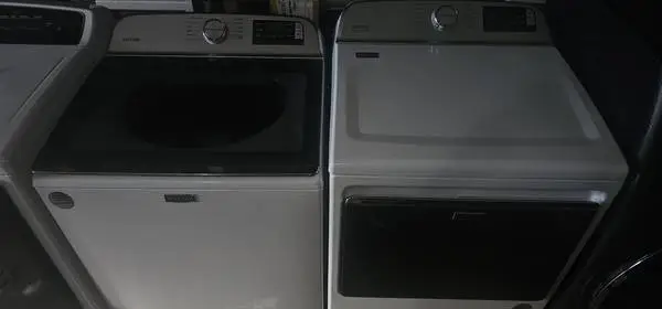 Maytag extra power washer and electric dryer set