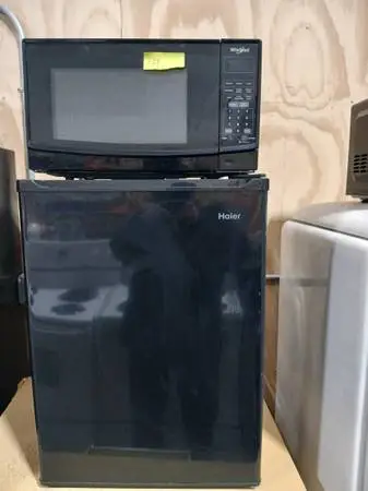Mini fridge and microwave for sale