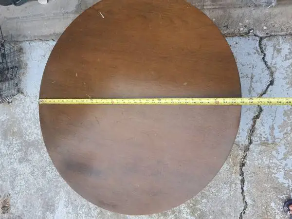 Low round table
