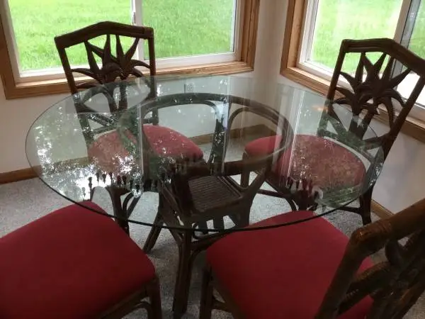 TABLE AND. CHAIRS