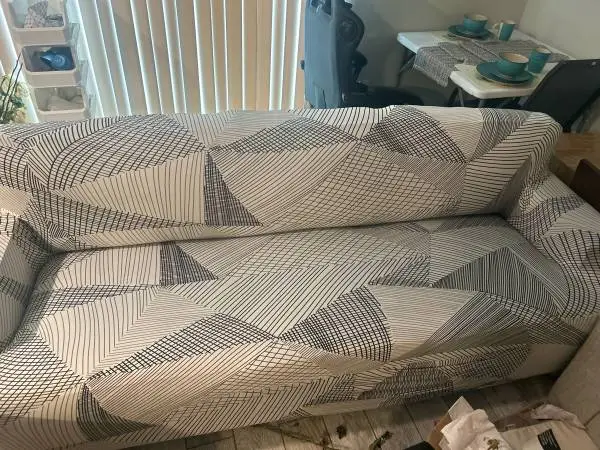 Furniture, tv, spinning chair