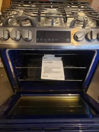 LG Gas Range