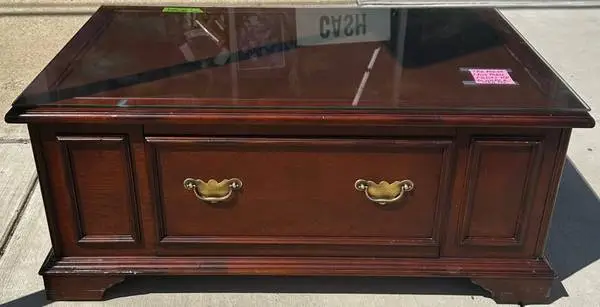 Coffee Table, expands to Couch Table with Storage