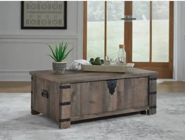 $175 Ashley Hollum Lift-Top Coffee Table - New in Box - Model T466-9