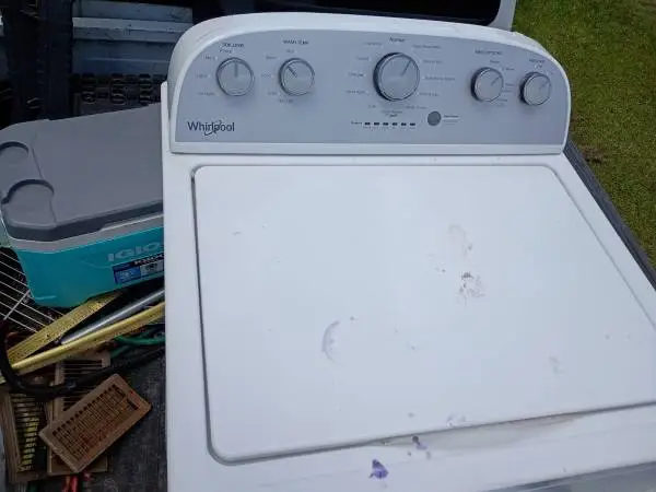 Washer and dryer