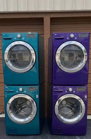 LG stackable washer and dryer
