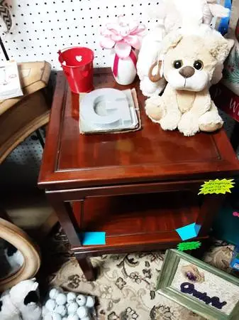 Mahogany End Table