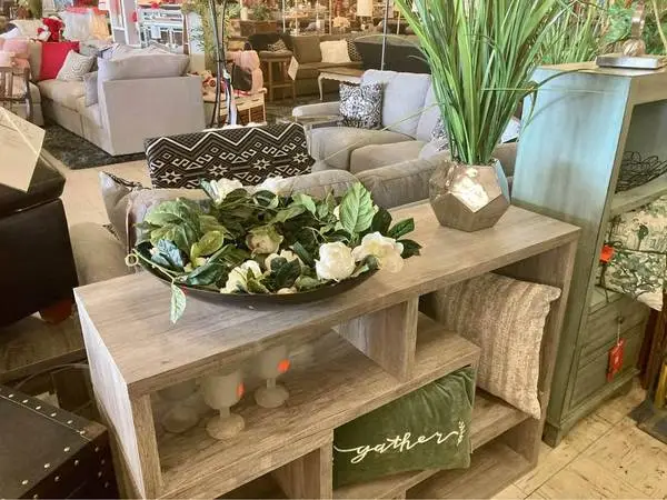NEW Bookcase/TV console grey CO-802330