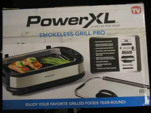 Power XL Smokeless Grill Elite Plus