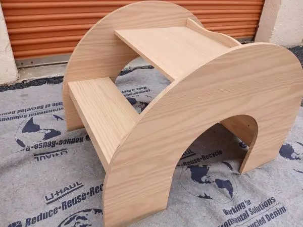 New Nestig Arches Library desk Bookshelf retail$400 Kids