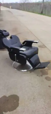 Leather barbers chair for sale