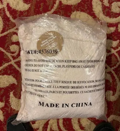 Bean Bag Fleece Cover - New
