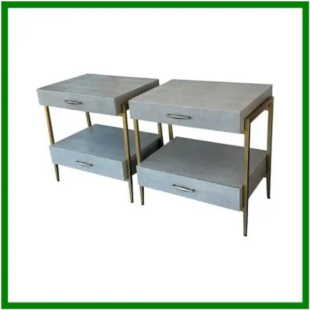 Interlude Home Morand Nightstands, Pair