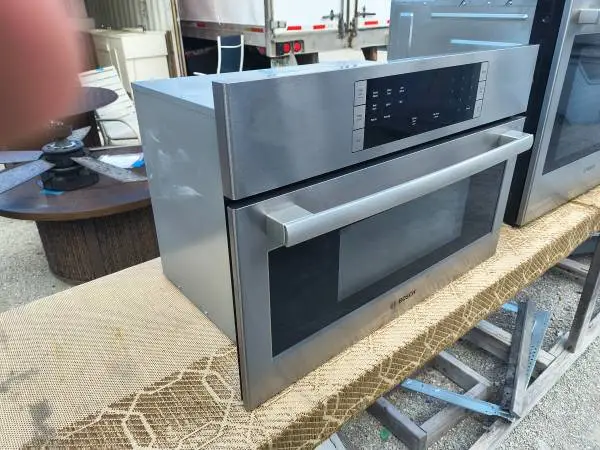 SS Bosch Microwave Oven Built In Model # HMB50152UC/05 Used Good Cond