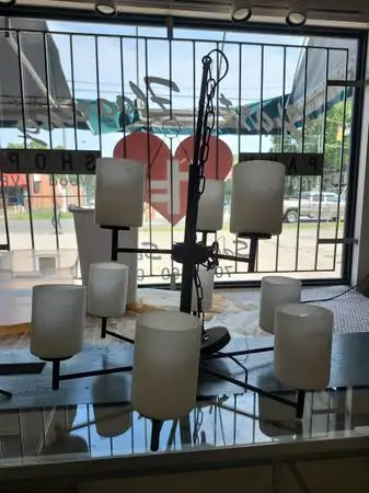 9 light chandelier #2