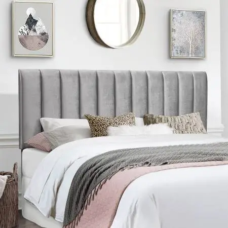 Brand New In Box Crestone Chic Upholstered King Headboard