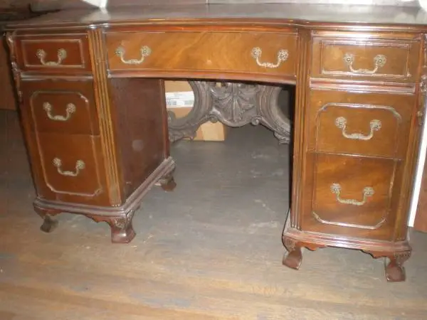 Antique Desk with chair