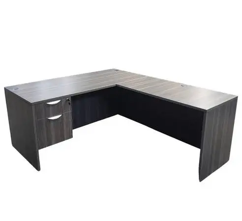 Several Gray New in Box 5.5 X 6 L Shaped Desk Shell