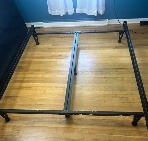 Queen Bedframe and Boxspring