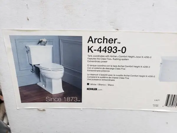 TOILET TANKS! BRAND NEW IN BOXES! ARCHER K-4493-0