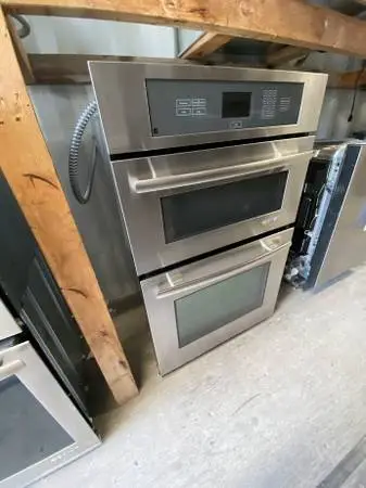 SS 27 Jenn-Air Microwave/Wall Oven Combo Model #JMW2427WS02 Used
