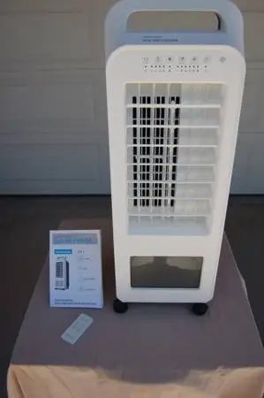 Eco Air Cooler -- Room-size evaporative cooler & humidifier