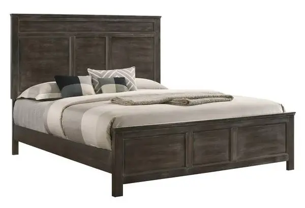 ✨ Andover Nutmeg Queen Bed – Timeless Style & Warm Nutmeg Finish ✨