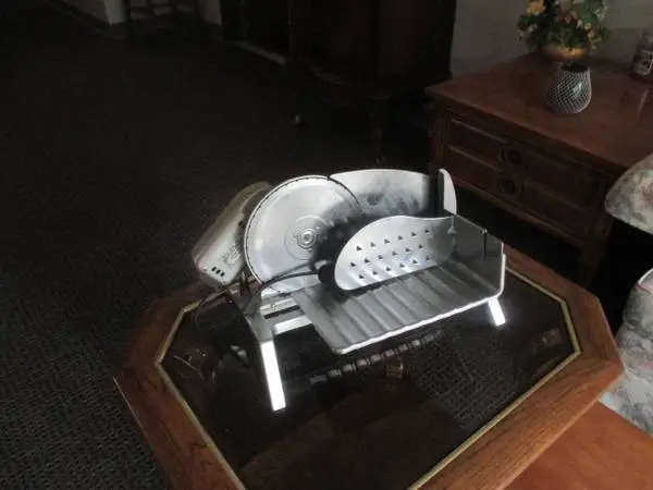 vintage rival meat slicer -