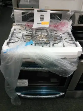 💸🚁 NEW LG 5 BURNER GAS RANGE OVEN WITH PRO CONVECTION