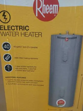 WATER HEATERS WITH INSTALLATION