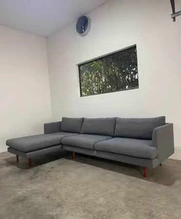 Bouclé Sectional