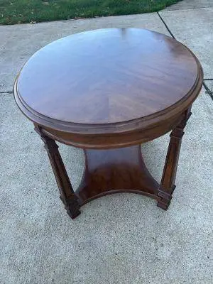 Drexel Heritage End Tables -Oval and Rectangular with drawer