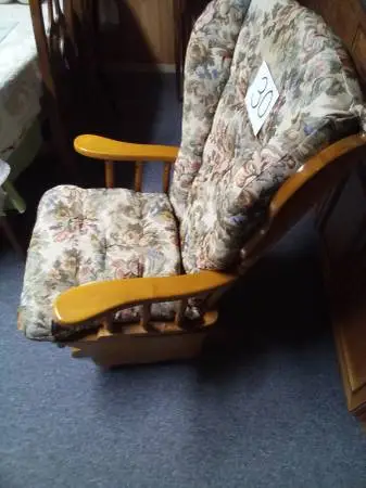 Platform rocking chair