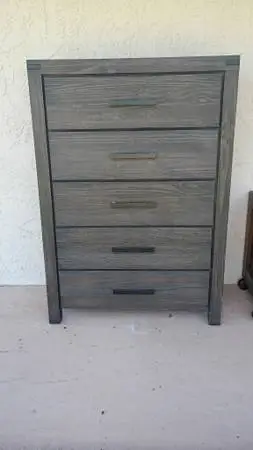 Wood Chest of Drawers Dresser